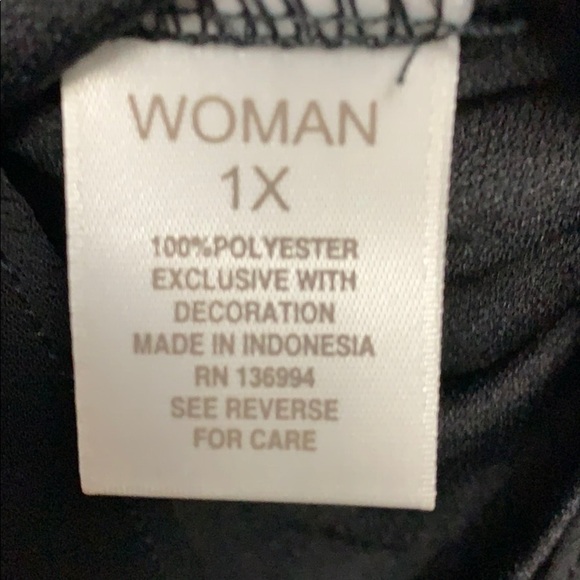 ROZ & Ali Polyester Shirt NWT - Picture 6 of 6